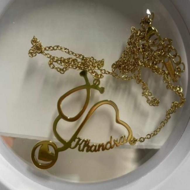 Heroic Hearts Name Necklace
