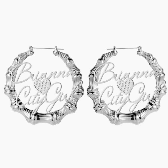 Real Love Bamboo Hoops