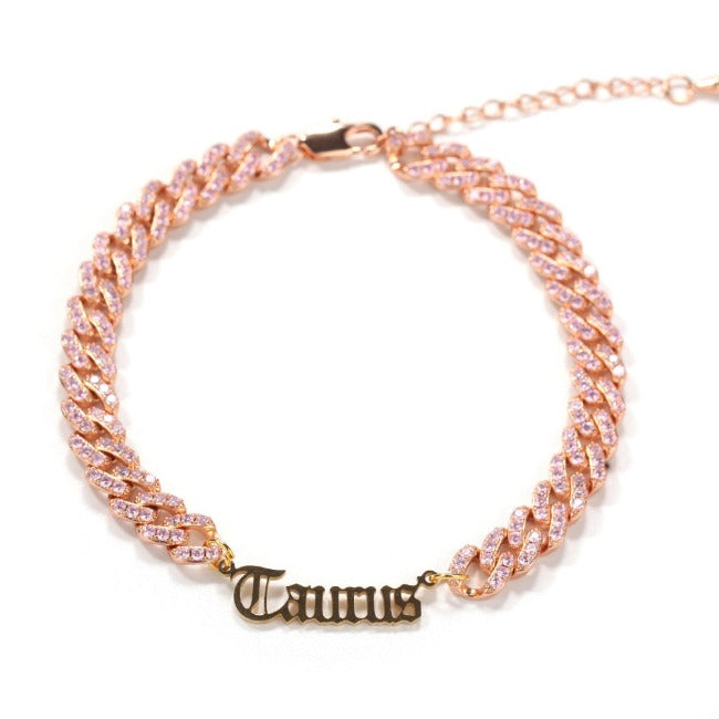 Glamour Custom Cuban Anklet