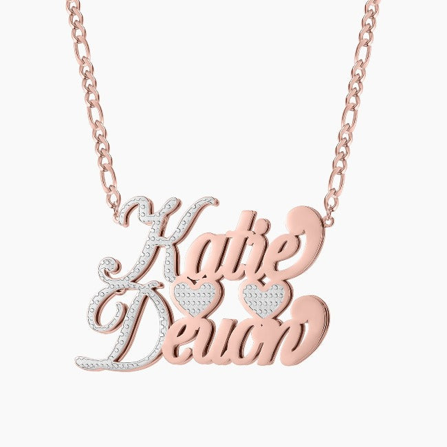 Love You More 3D Necklace
