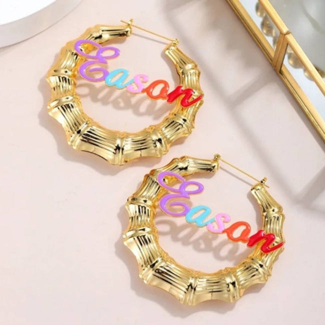 Riley Bamboo Hoops