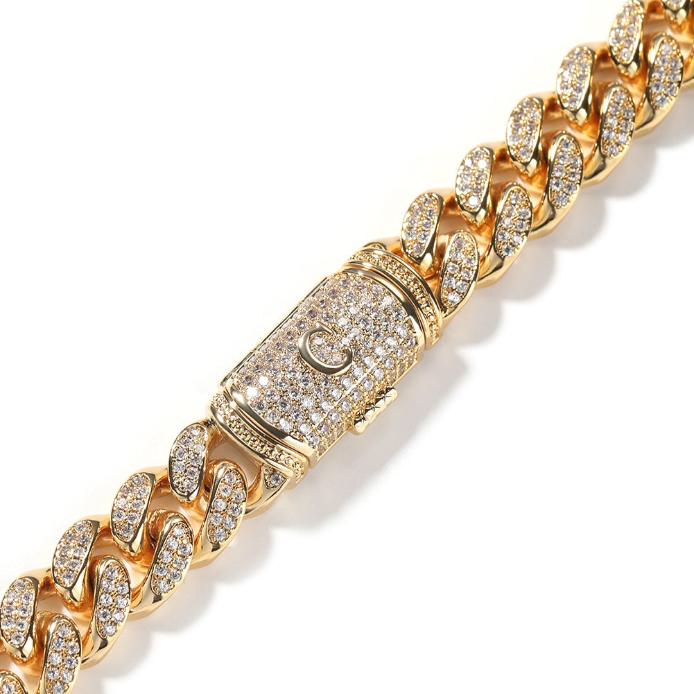 Savvy Cuban Initial Chain