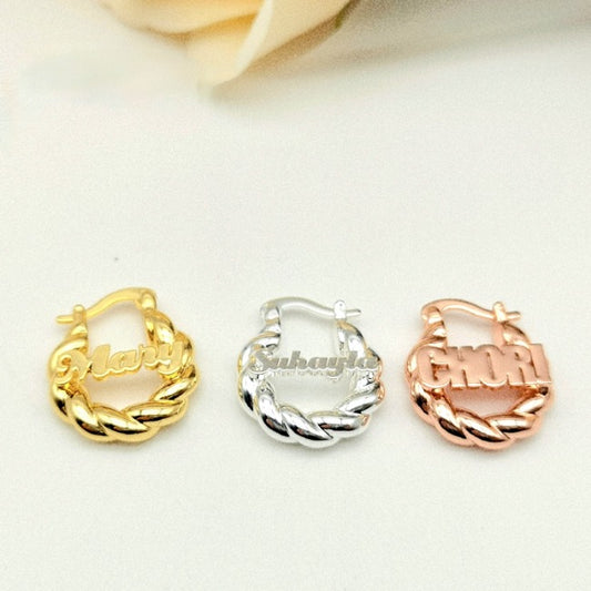Nyla Mini Twist Earrings