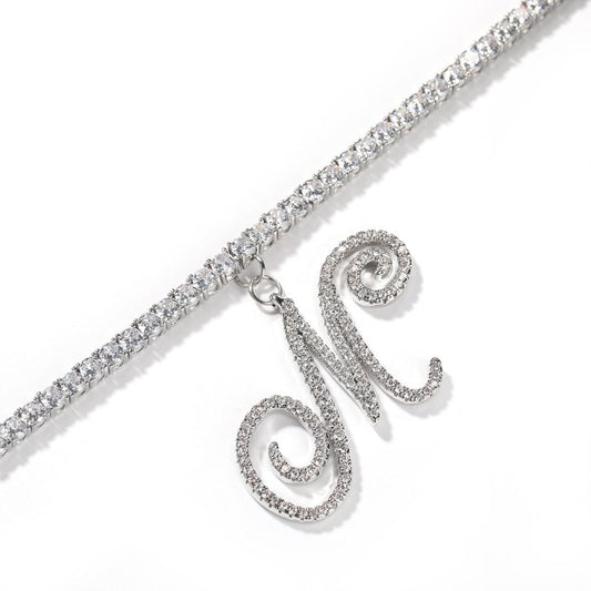 Dazzle Your Initial Anklet