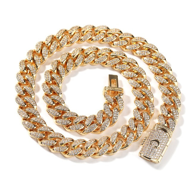 Savvy Cuban Initial Chain
