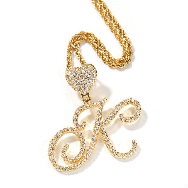 Bling Your Heart Initial