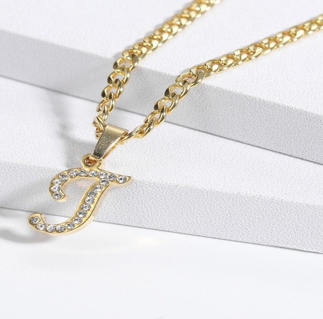 Single Lady Initial Necklace